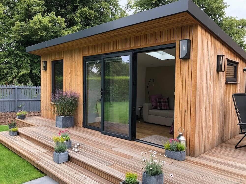What are SIP panels and how are they used to create a garden room?Feb